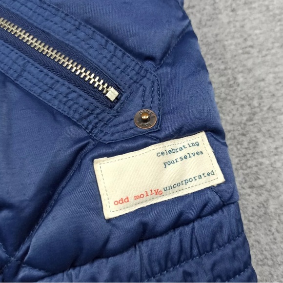 ODD MOLLY PUFFY QUILTED DOWN VEST - Picture 6 of 12